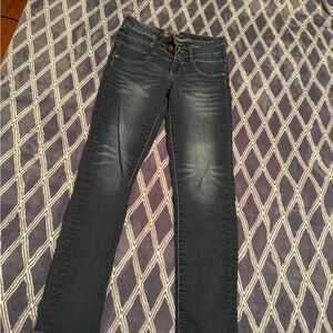 No Boundaries Deep Indigo Skinny Jeans